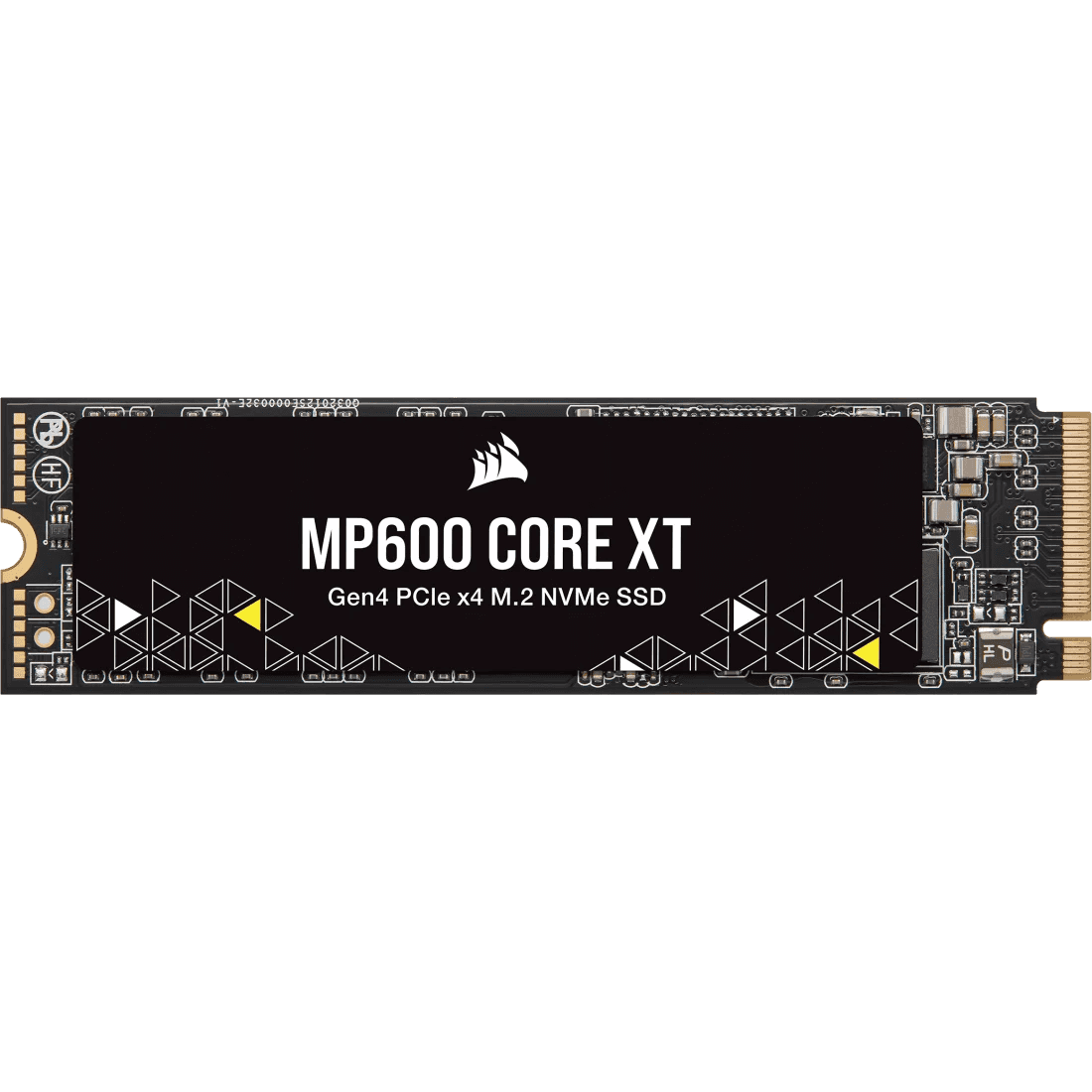 CORSAIR MP600 CORE XT 2TB PCIe Gen4 NVMe M.2 SSD, Up to 5,900MB/s Read, 3D QLC NAND, M.2 2280 | CSSD-F2000GBMP600CXT thumbnail 1