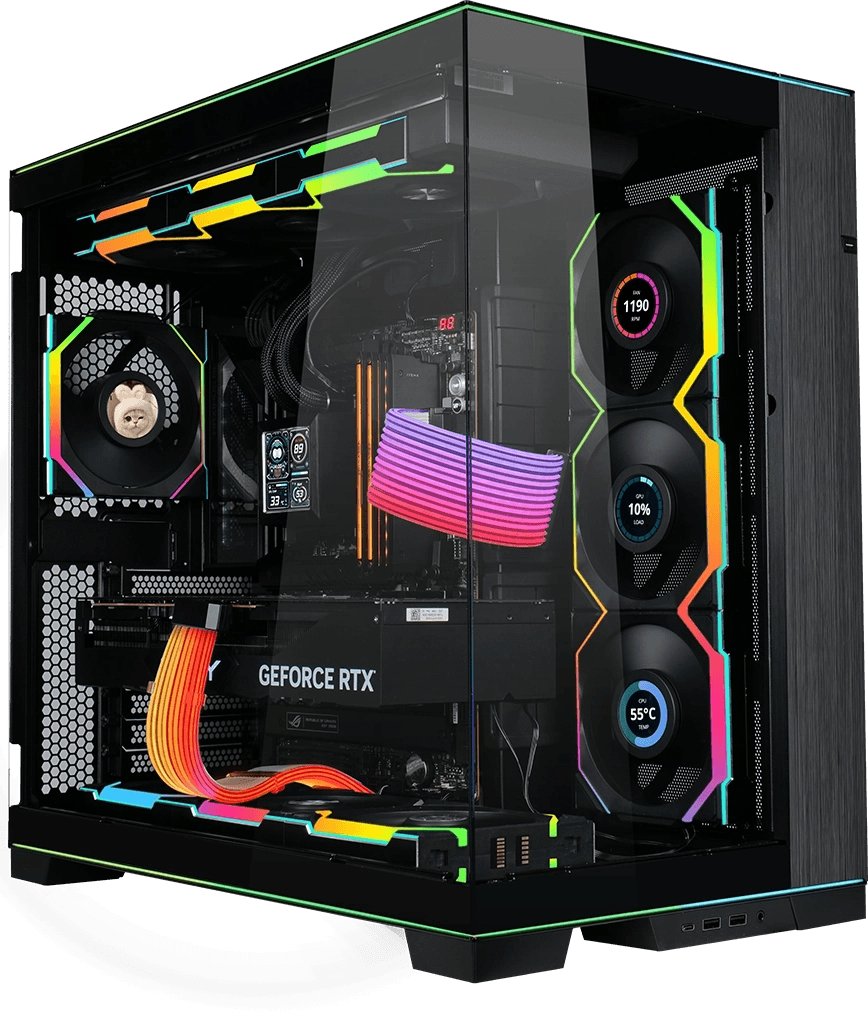 Lian Li  UNI FAN SL Wireless 120 Reverse Blade 3 Pack Case Fans, Fluid Dynamic Bearing (FDB) | 12RSL1W3W thumbnail 3