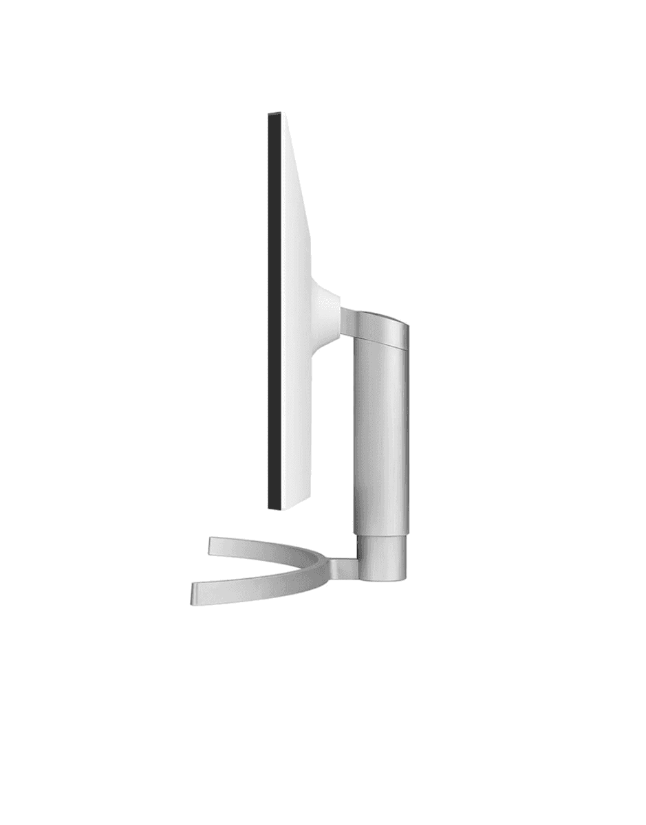 LG 27UP550N-W Flat Monitor, 27inch UHD (3840 x 2160) IPS Display, Colour Calibration, AMD Freesync, 5ms (GTG) Tilt, Height And Pivot Adjustable Stand, White thumbnail 2