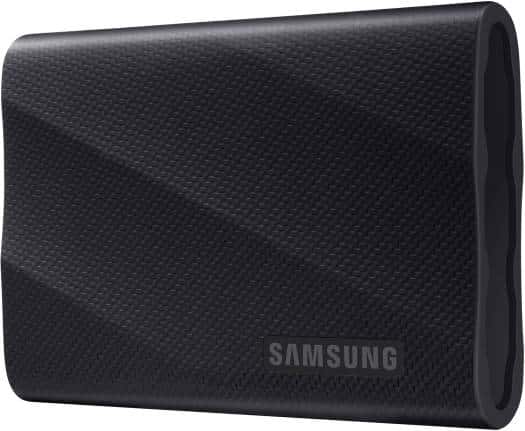 SAMSUNG 4TB T9 USB-C 3.2 Gen 2x2 Portable SSD, Up to 2000 MB/s Sequential Read Speed & 2000 MB/s Seq Write Speed, PCIe NVMe Technology, 256-Bit AES, Universal Compatibility, Black | MU-PG4T0B/WW thumbnail 7