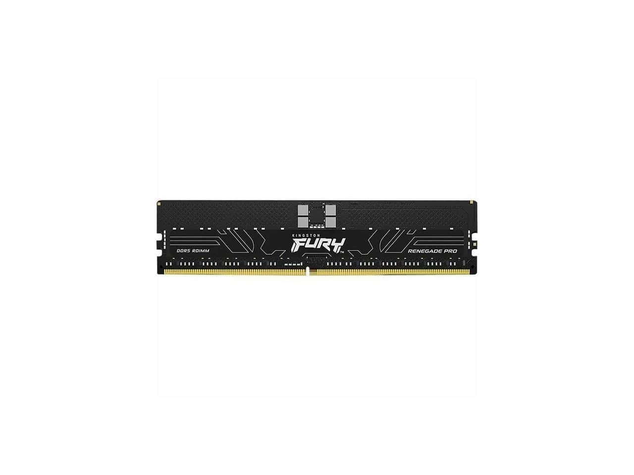 Kingston Fury Renegade Pro Expo 256GB RAM, 6000MT/s DDR5 ECC Reg CL32 DIMM (Kit of 8) Memory Overclockable ECC Registered DIMM, Single-rank Memory - CL32 - 1.35 V - E | KF560R32RBEK8-256 thumbnail 2