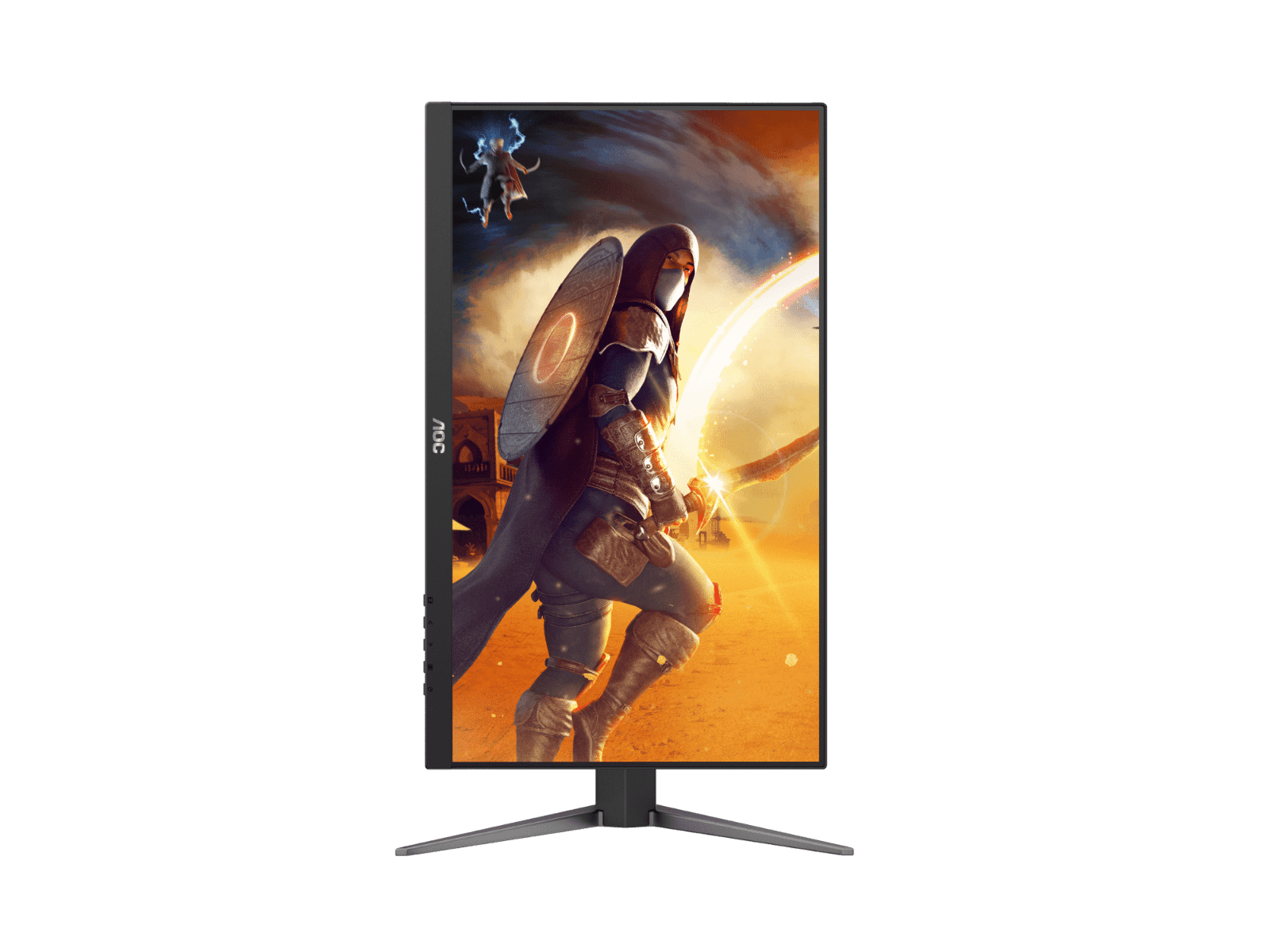 AOC Q27G4 27" QHD Fast IPS 2K Gaming Monitor, 2560 ?? 1440 (QHD) Fast IPS, Adaptive-Sync Technology, 180Hz Refersh Rate, 0.5ms Response Time, DisplayHDR 400, 1.07Billion Colors with Delta E 2, HDMI / DisplayPort, Red & Black | Q27G4 thumbnail 9