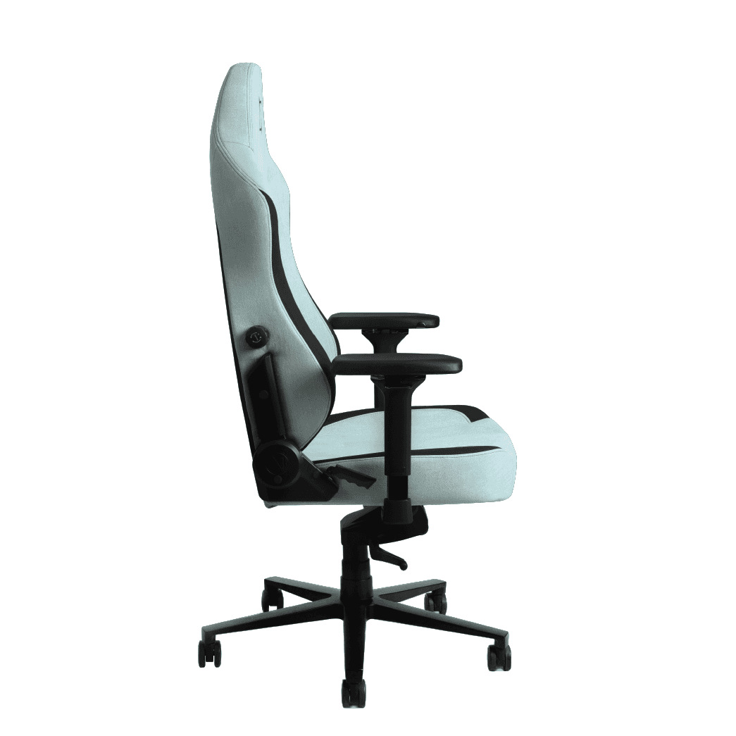NAVO APEX Premium Ergonomic Soft Fabric Gaming Chair, Memory Foam Pillows, Magnetic Headrest & Integrated Lumbar Support |Mint Green thumbnail 3