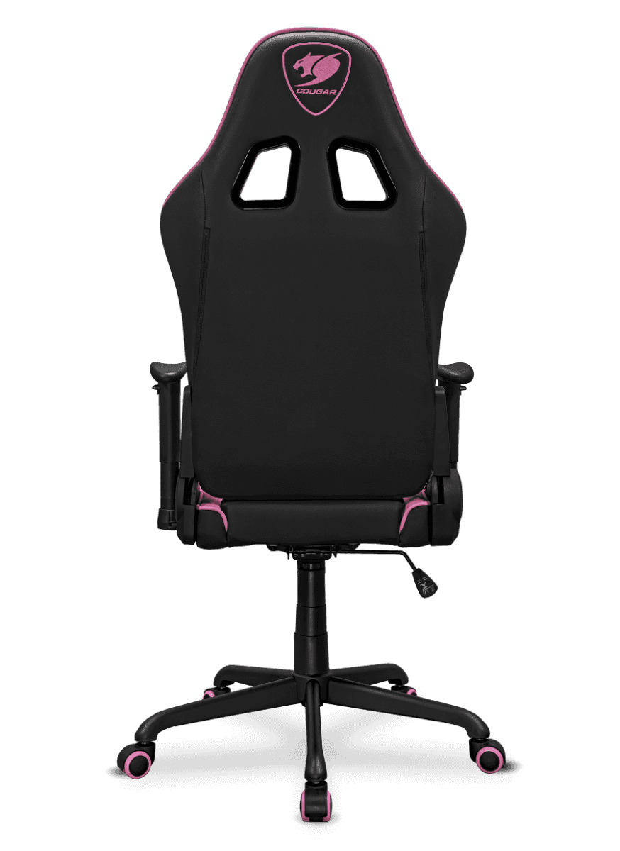 COUGAR Armor Elite Gaming Chair, Premium PVC Leather, 2D Armrest, Piston Height Adjustment, Class 4 Gas Lift, 160 Degree Recline, Max Loading 120kg, Royal, Black & Pink | 3MELIPNB.0001 thumbnail 5