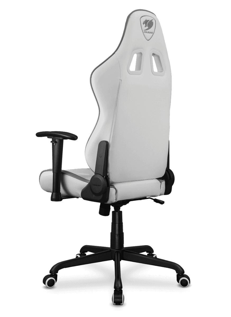 Cougar ARMOR Elite White Gaming Chair, Premium PVC Leather, 2D Armrest, Piston Height Adjustment, Class 4 Gas Lift, 160 Degree Recline, Max Loading 120kg, Royal, White | 3MELIWHB.0001 thumbnail 4