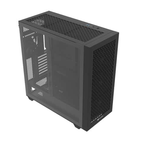 Thermaltake AX500 Full Tower Case, 4x 140mm CT140 Fans Pre-installed, Compatible with Hidden-Connector & E-ATX/SSI-EEB Motherboards, Supports Dual GPU & Dual 420mm radiators, Black | CA-11D-00F1WN-00 thumbnail 2