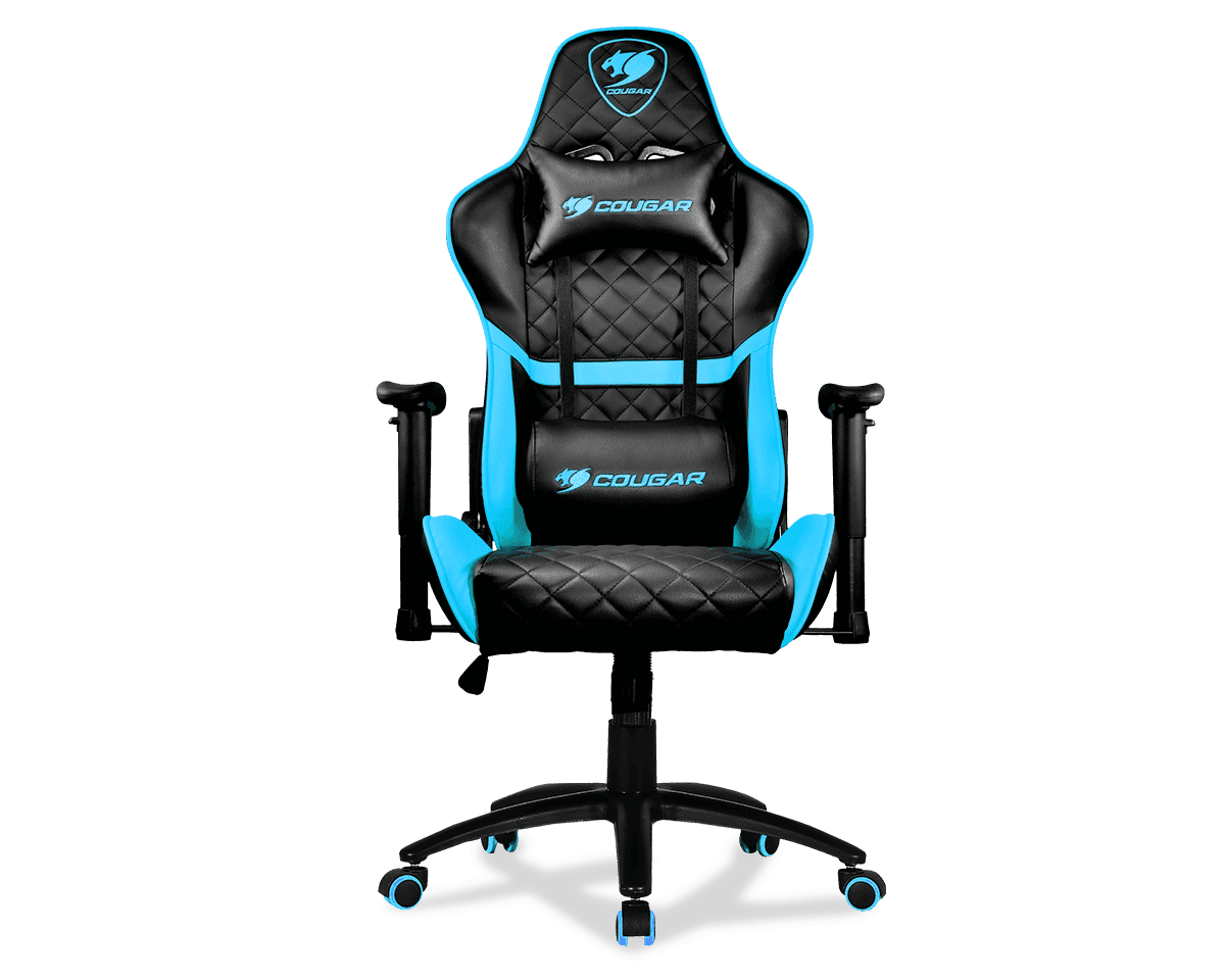 COUGAR GAMING CHAIR ARMOR ONE SKY BLUE thumbnail 4