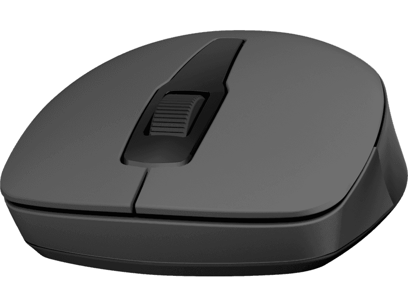HP 150 Wireless Optical USB Mouse with a 2.4 GHz Simple Dongle, 1,600 DPI Optical Sensor, Ambidextrous Design, 3 Buttons, Ergonomic, USB-A, Black | 2S9L1AA thumbnail 4