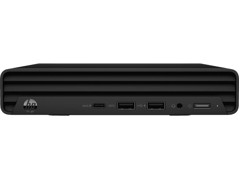 HP Pro Mini 260 G9 Desktop PC, Intel Core i5-1235U Processor, 8GB RAM, 512GB SSD Storage, Intel Iris Xe Graphics, Free DOS, Black | 6B2W5EA#BH5 thumbnail 3
