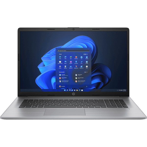 HP Lap 470 G9 Intel Core I7-1255U, 8GB Ram, 512GB SSD, NVIDIA GeForce MX550 2GB DED, 17.3" FHD DOS Asteriod Silver | 6S7D5EA#BH5 thumbnail 3