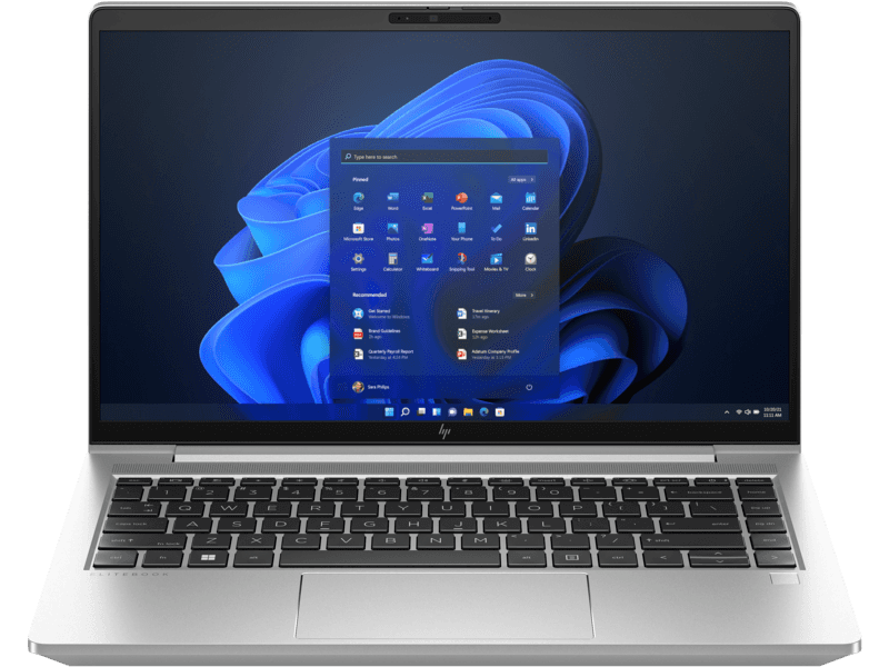 HP EliteBook 650 G10 Business Laptop, 14" Diagonal FHD IPS Display, Intel Core i5-1335U, 8GB RAM, 512 GB SSD, Intel Iris X??? Graphics, Backlit English K/B, Free DOS, Silver | 818C3EA#BH5 thumbnail 5