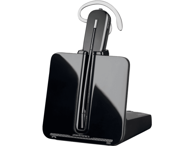 HP Poly CS540A Wireless Headset with handset lifter, Up to 7 hours (talk time), Noise cancelling Microphone, Convertible Design 3x wearing Options over-the-ear, over-the-head, behind-the-head, Black | 8R706AA#ABB thumbnail 2