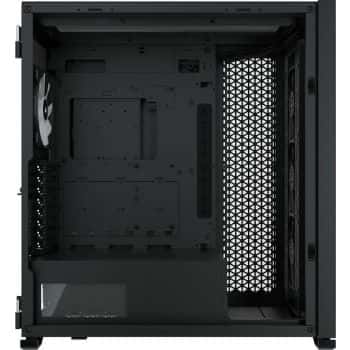 Corsair Icue 7000X RGB Full-Tower Atx Pc Case (Three Tempered Glass Panels, Four Included 140mm RGB Fans, Easy Cable Management, Smart RGB And Fan Speed Control, Spacious Interior) Black, One size | CC-9011226-WW thumbnail 5