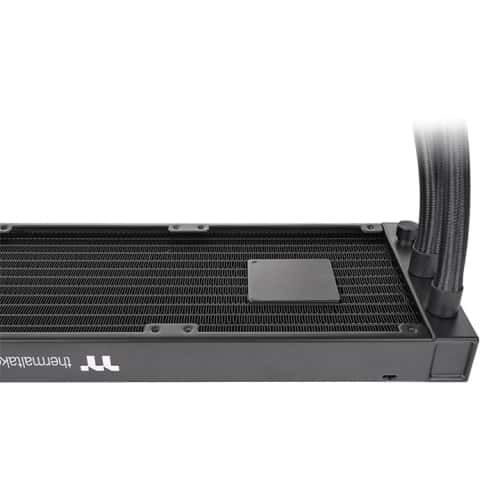 Thermaltake AW420 Workstation AIO Liquid Cooler, Nickel-Plated Copper Water Block, Air Flow 119.6CFM (one fan), Air Pressure 3.57 mm-H2O (one fan), PWM 500~2000 R.P.M,  Supports Intel LGA4677 & AMD sTR5 / SP6 Sockets, Black | CL-W445-PL14BL-A thumbnail 6