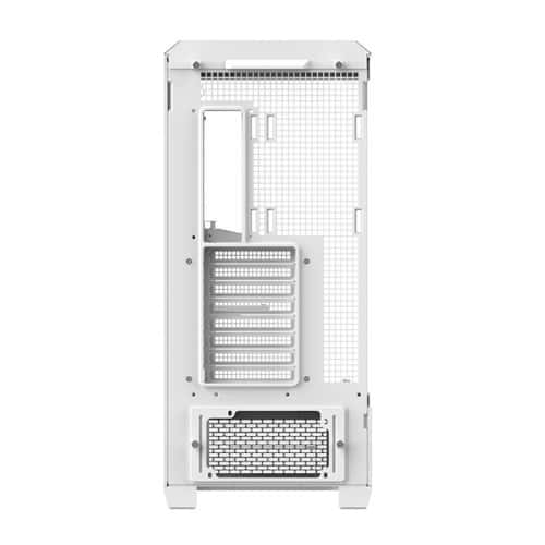 Thermaltake View 600 TG Snow Full Tower E-ATX case, up to ten 120/140mm fans & 360mm/420mm radiators, built-in GPU bracket, Compatible Hidden-connector Motherboards | CA-11H-00F6WN-00 thumbnail 4