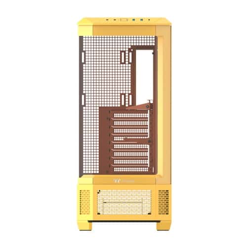 Thermaltake View 600 TG Butter Caramel Full Tower E-ATX case, up to ten 120/140mm fans & 360mm/420mm radiators, built-in GPU bracket, Compatible Hidden-connector Motherboards | CA-11H-00FMWN-00 thumbnail 4