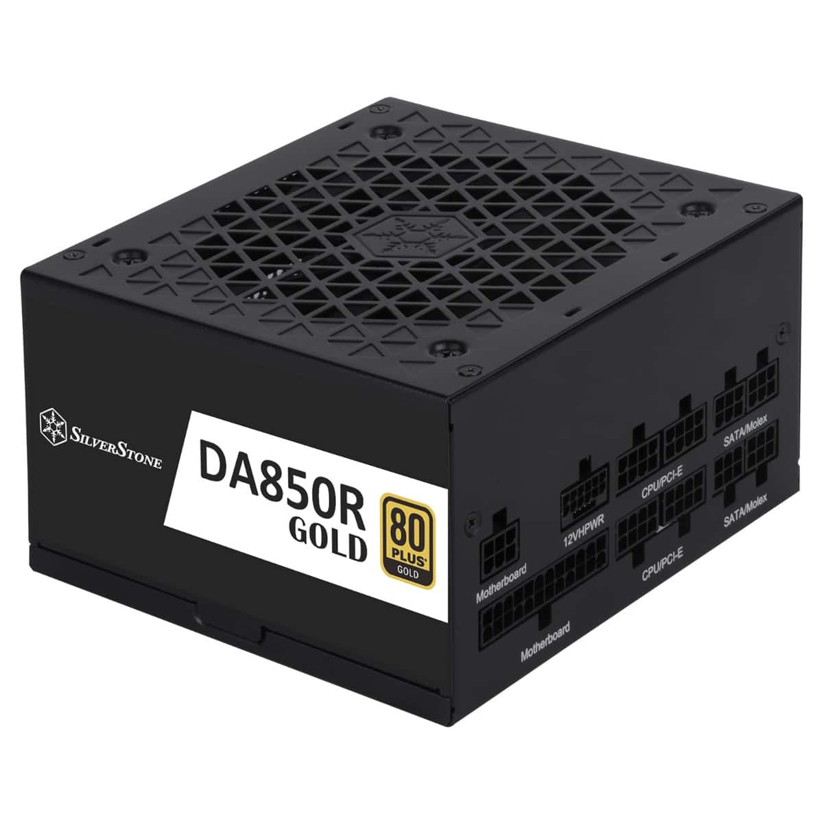 SILVERSTONE DA850R GOLD BLACK DECATHLON SERIES 850W 80PLUS GOLD ATX3.0 PCLE3.0 FULLY MODULAR POWER SUPPLY | SST-DA850R-GMA thumbnail 5