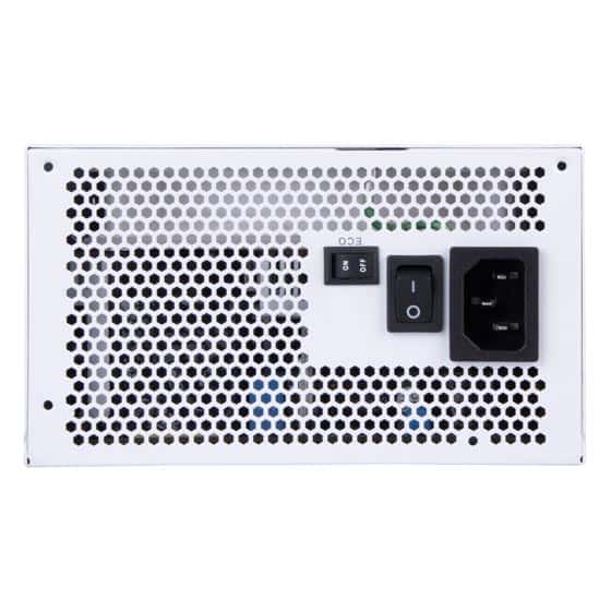 SilverStone DA850R Fully Modular Power Supply, 80 PLUS Gold, 850W ATX 3.0 & PCIe 5.0, Active PFC, Silent 120mm Fan, Advanced Protections, 12V-2x6 PCIe Connector, White | SST-DA850R-GMA-WWW thumbnail 3