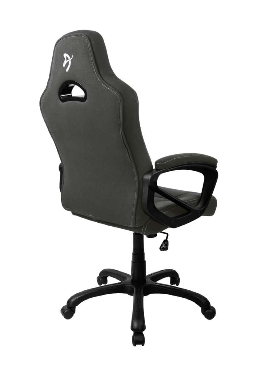 Arozzi Enzo Woven Fabric Ergonomic Computer Gaming/Office Chair with Swivel, Tilt, Rocker, and Adjustable Height, Black Grey | ENZO-WF-BKGY thumbnail 1