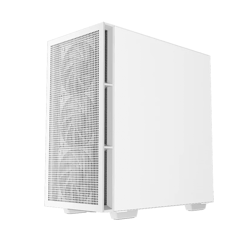 Deepcool CH560 ATX Mid Tower Computer Case, ABS+SPCC+Tempered Glass Materials, 3??140mm & 1x 120mm ARGB Fans, Hybrid Airflow Glass Side Panel, White | CH560-WHAPE4-G-1 thumbnail 4