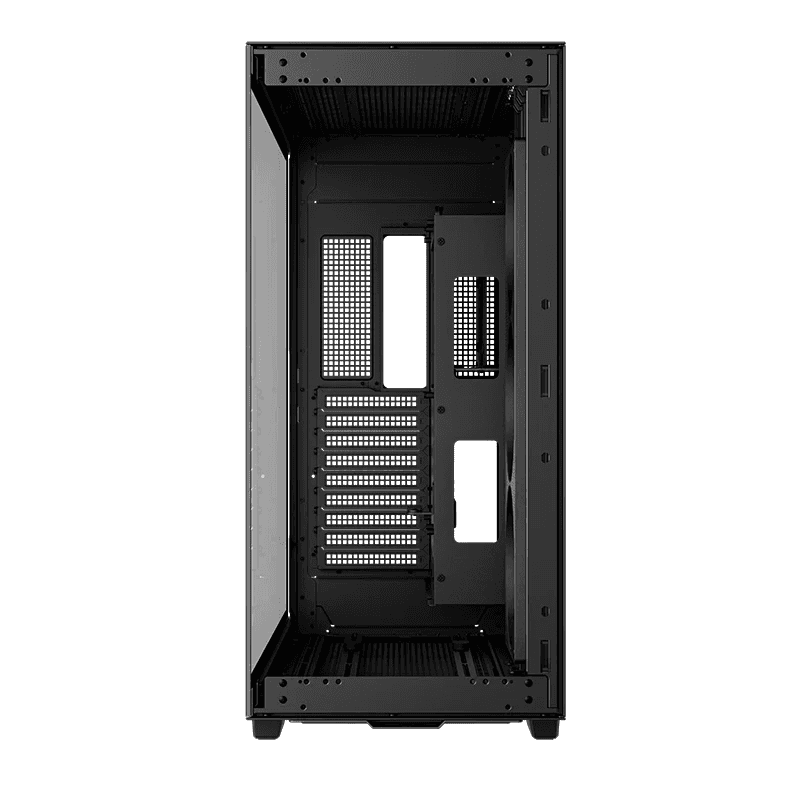 DeepCool CH780 Premium ATX+ case, ABS+SPCC+Tempered Glass, 1x Pre-Installed Fans, 5x Drive Bays, 3x Expansion Slots, Motherboard Support Up to E-ATX, Black | R-CH780-BKADE41-G-1 thumbnail 2