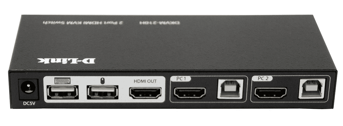 D-Link DKVM-210H 2-Port KVM Switch with HDMI and USB ports thumbnail 3