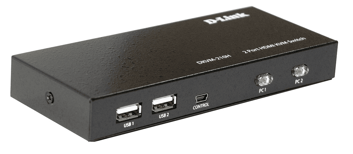 D-Link DKVM-210H 2-Port KVM Switch with HDMI and USB ports thumbnail 2