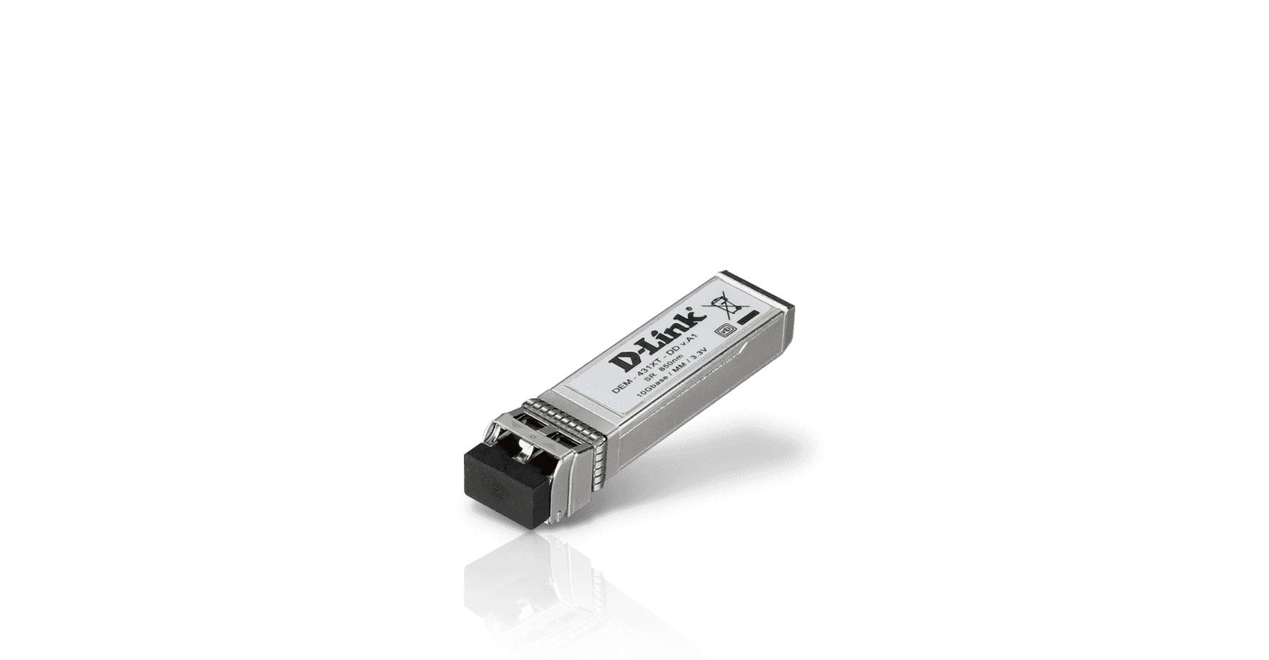 D-Link10GBase-SR SFP+ Transceiver, DDM, 80/300m | DEM-431XT-DD thumbnail 1