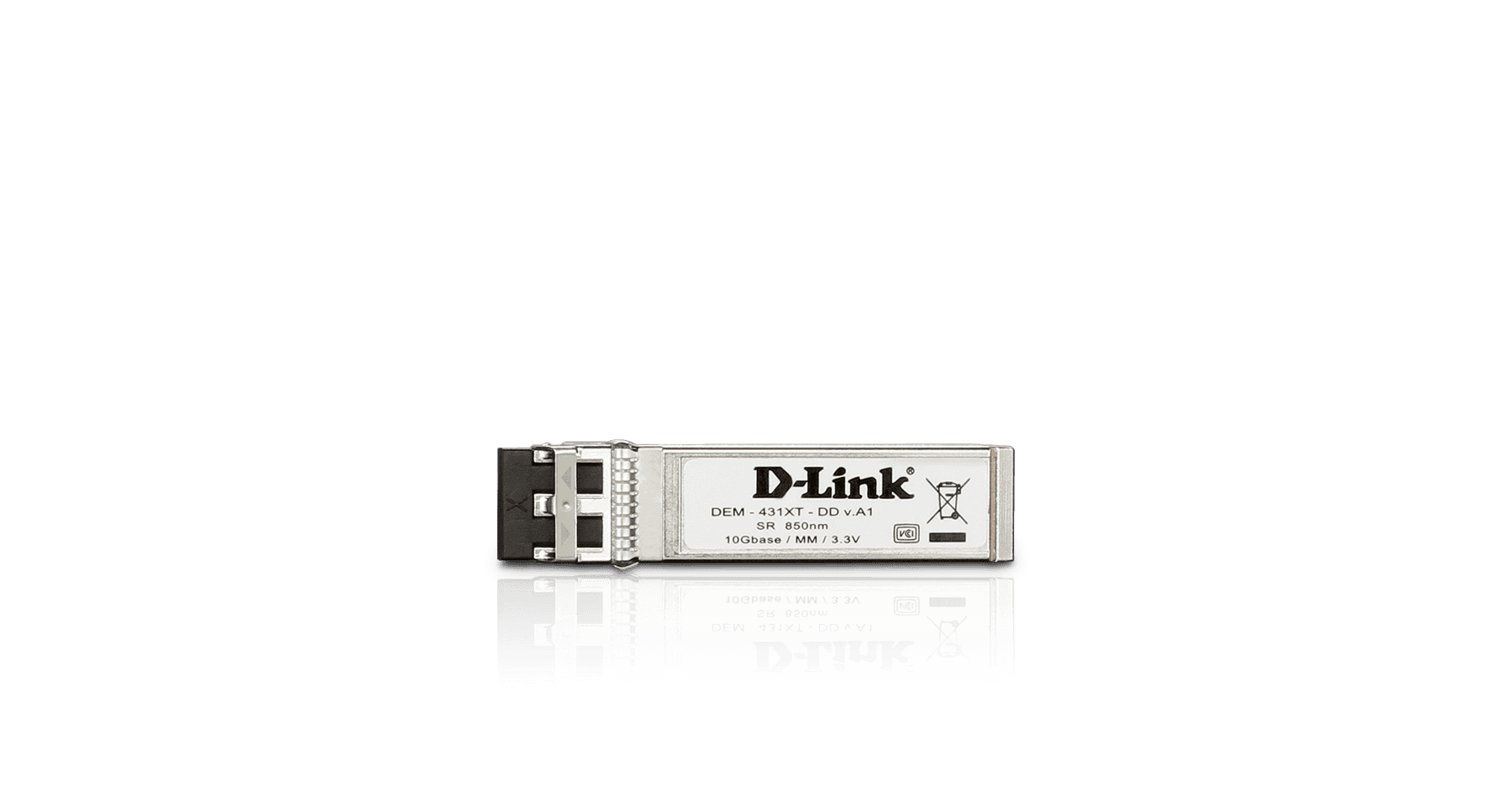 D-Link10GBase-SR SFP+ Transceiver, DDM, 80/300m | DEM-431XT-DD thumbnail 2