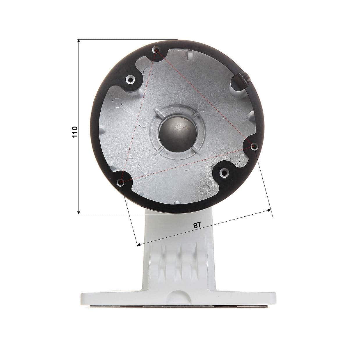 Hikvision DS-1272ZJ-110 Wall Mount Aluminum alloy White thumbnail 1