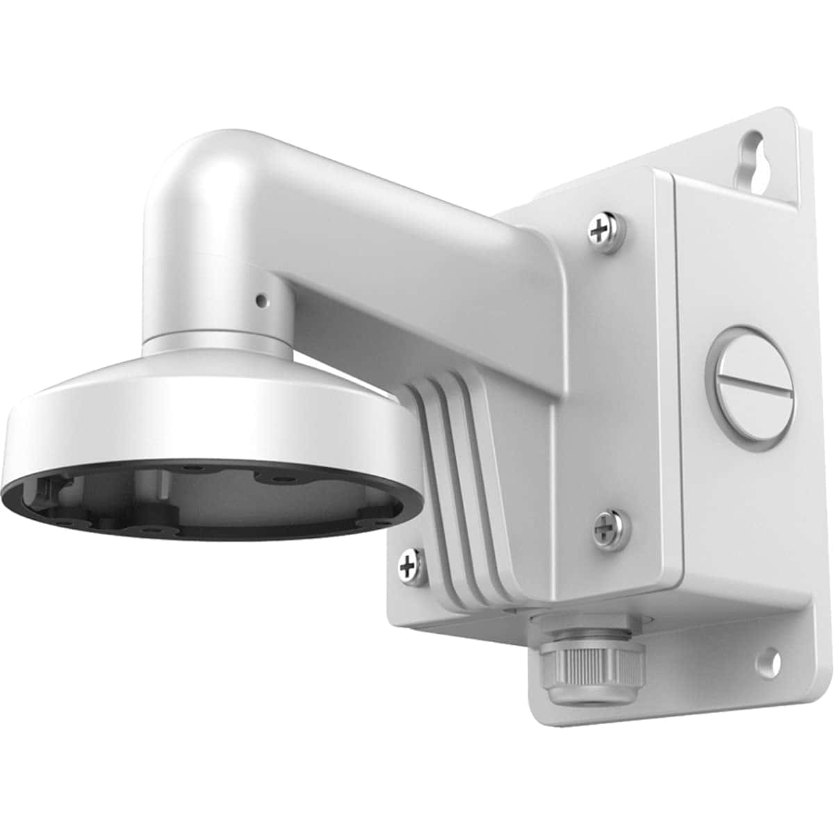 Hikvision DS-1272ZJ-110B Security Camera Accessory Mount with Junction Box thumbnail 2