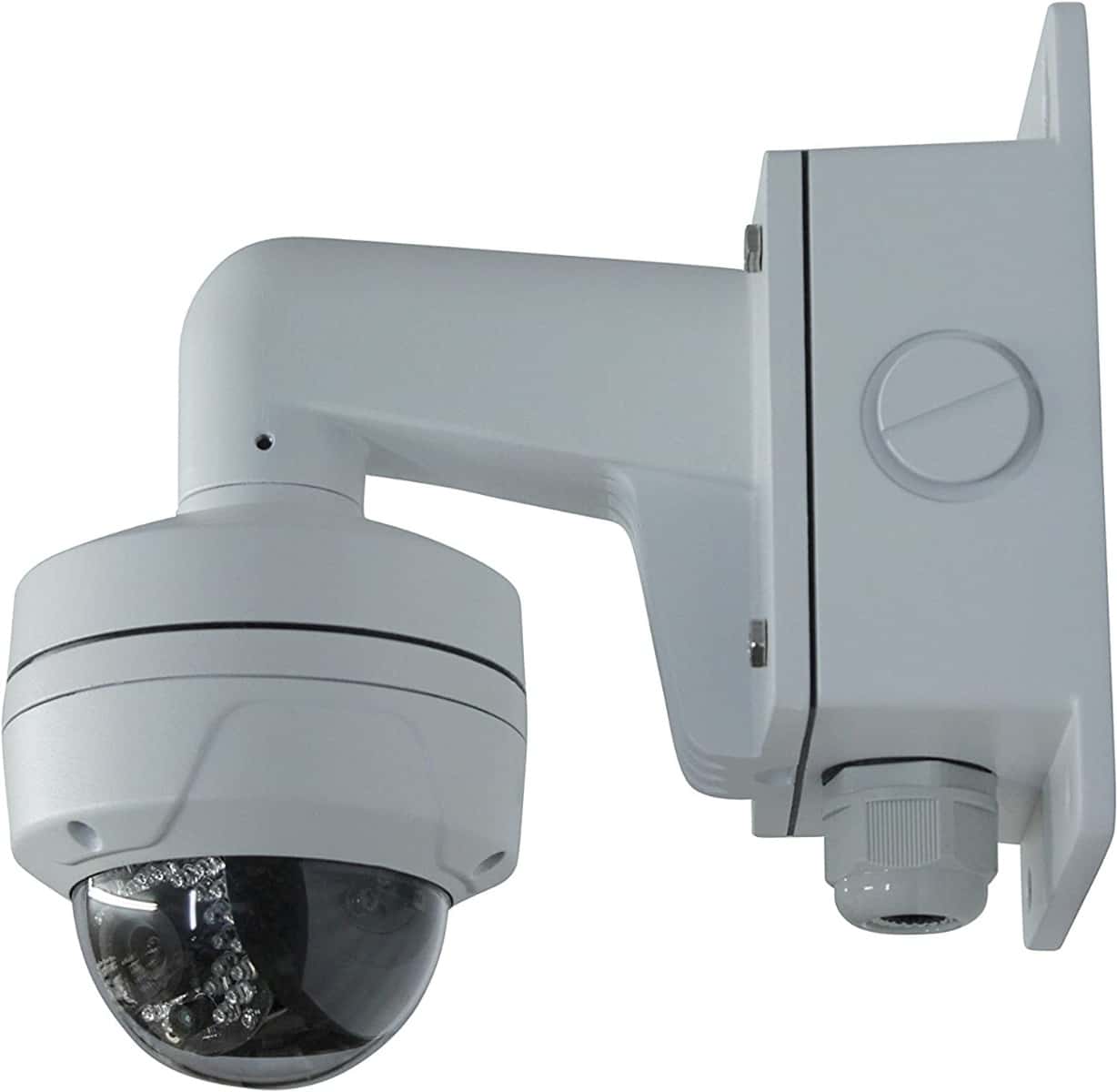 Hikvision DS-1272ZJ-110B Security Camera Accessory Mount with Junction Box thumbnail 5