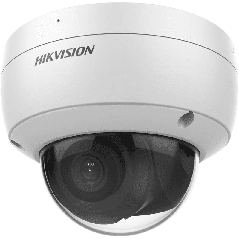 Hikvision 8MP AcuSense Vandal Dome Camera: 4K, PoE, AI Security, Built-in Mic (DS-2CD2183G2-IU) thumbnail 2