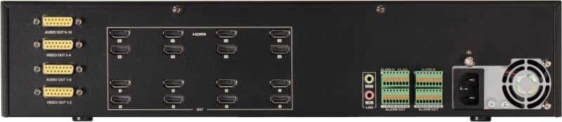HIKVISION DS-6916UDI Decoder, Supports Output,16xHDMI, 8xBNC, Input: VGA/DVI/RJ45, odd HDMI Support 4K@30HZ, Decoding 128-ch 1080P, 36 division thumbnail 2
