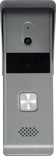 HIKVISION Analog Video Intercom System with 7" TFT LCD Screen, Wired Video Door Phone/Bell, 1080p Resolution, BuiltIn Mic & Loudspeaker, Noise Echo Cancellation, One Call Button, White| DS-KIS203T thumbnail 2