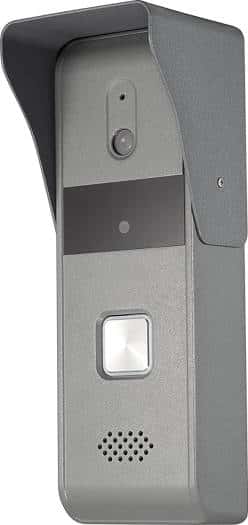 HIKVISION Analog Video Intercom System with 7" TFT LCD Screen, Wired Video Door Phone/Bell, 1080p Resolution, BuiltIn Mic & Loudspeaker, Noise Echo Cancellation, One Call Button, White| DS-KIS203T thumbnail 5