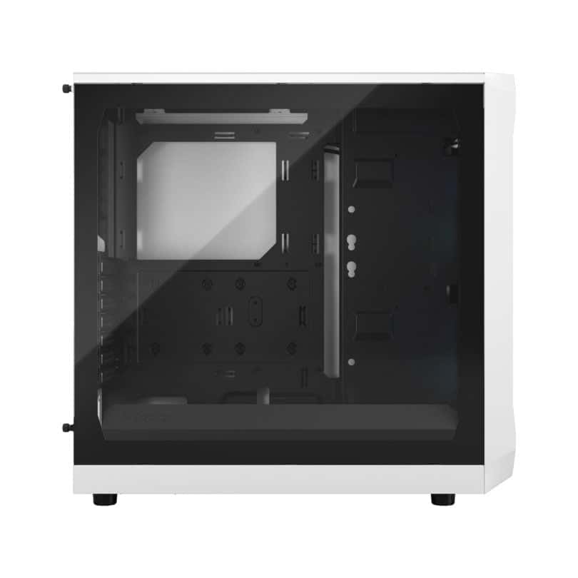 Fractal Design Focus 2 RGB TG Clear Tint ATX PC Case, Temp Glass Side Panel, Mesh Design Front, High Airflow, Up to 6x120mm Fan &amp; Up to 360mm Radiator, Smart Config, 2xUSB 3.0, White | FD-C-FOC2A-04 thumbnail 5