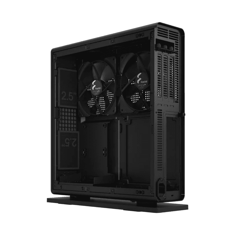 Fractal Design Ridge Black Mini ITX PC Case, PCIe 4.0, Small Form Factor Case With A Volume Of 12.6 Liters, Steel | FD-C-RID1N-11 thumbnail 10