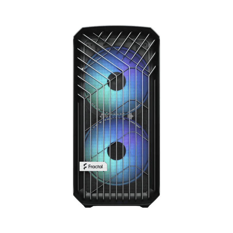 Fractal Design Torrent Compact Black RGB TG Light Tint ATX Mid Tower Case, Steel / Tempered Glass, 7 Expansion Slots, Up to 360mm Radiator Support, 3x 120mm Fan, 3x 2.5" Drive Bays | FD-C-TOR1C-02 thumbnail 3