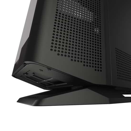COUGAR FV270 Black Mid Tower Gaming Case with Tempered Curved Glass, 120mm Reversed ARGB PWM Bottom Fan pre-installed, Compatible with reverse cable/connector motherboard |  3858M60.0001 thumbnail 7