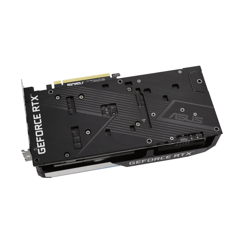 Asus Dual GeForce RTX 3060 Ti OC V2 DUAL-RTX3060TI-O8G-V2 8GB GDDR6 Graphics Card, 256bit, 1710 MHz, PCIe 4.0, 2x HDMI, 3x DisplayPort (LHR) | 90YV0G1J-M0NA00 thumbnail 4