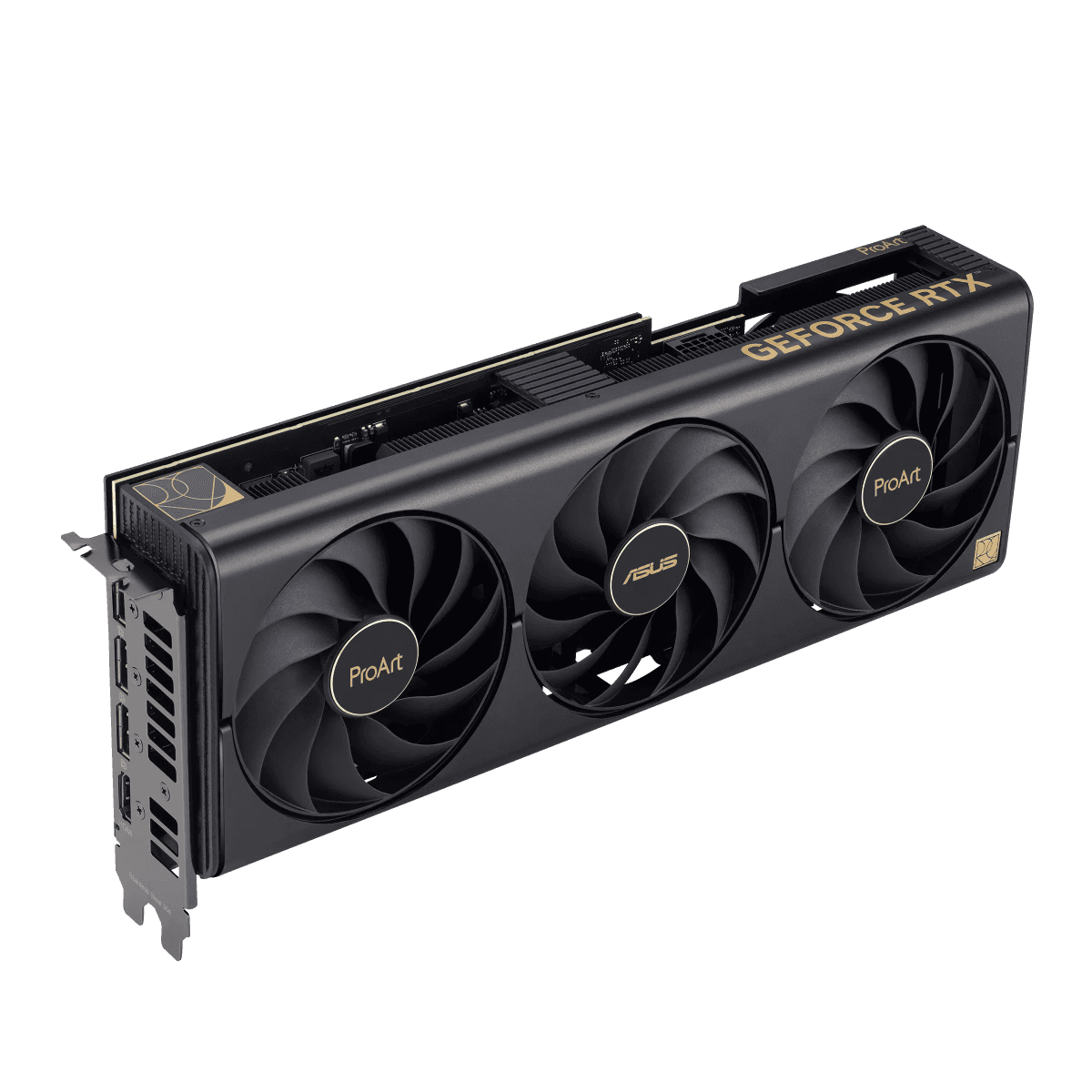 ASUS ProArt GeForce RTX 4070 Ti OC Graphics Card, 12GB GDDR6X 192-bit Memory, 2730 MHz Boost Clock, 7680 CUDA Cores, 21 Gbps Memory Speed, PCI Express 4.0, HDMI / DP | 90YV0J30-M0NA00 thumbnail 13