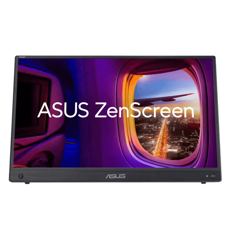 ASUS ZenScreen MB16AHG portable monitor, 16 inch (15.6 inch viewable) FHD (1920 x 1080), IPS, 144Hz, USB-C, Mini-HDMI, Freesync Premium???, Ergo kickstand, Tripod socket, Flicker Free, Low Blue Light | 90LM08U0-B01170 thumbnail 2