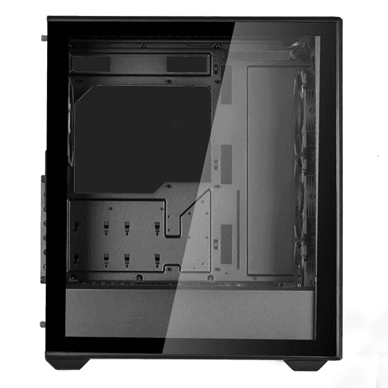Silverstone FARA 515XR ATX Mid-Tower Case, 4x Pre-installed Fans, Up to 350mm GPU, Upto 360mm Radiators, Black | SST-FA515XR-BG thumbnail 4
