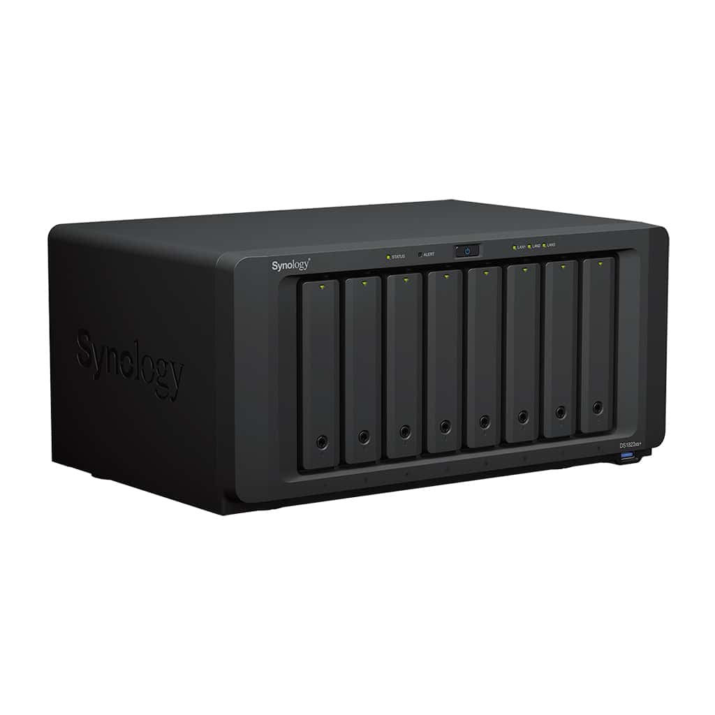 SYNOLOGY DS1823XS PLUS,TOWER,8-BAY 3.5 SATA HDD/SATA2*M.2,AMD RYZEN,4CORE,8GB DDR4,|UPC# 846504004959 thumbnail 6