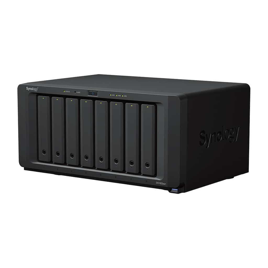 SYNOLOGY DS1823XS PLUS,TOWER,8-BAY 3.5 SATA HDD/SATA2*M.2,AMD RYZEN,4CORE,8GB DDR4,|UPC# 846504004959 thumbnail 2