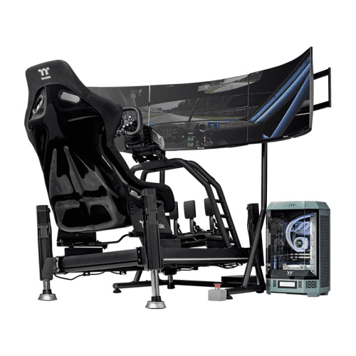 Thermaltake GM5 3DOF Motion System, Long-Stroke Dynamic Response, Slow & Stable Response, Quick Detail Response, Response to Tilting From Various Angles, Black | GSC-GM5-MSASBB-22 thumbnail 4