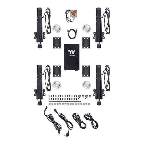 Thermaltake GM5 3DOF Motion System, Long-Stroke Dynamic Response, Slow & Stable Response, Quick Detail Response, Response to Tilting From Various Angles, Black | GSC-GM5-MSASBB-22 thumbnail 3