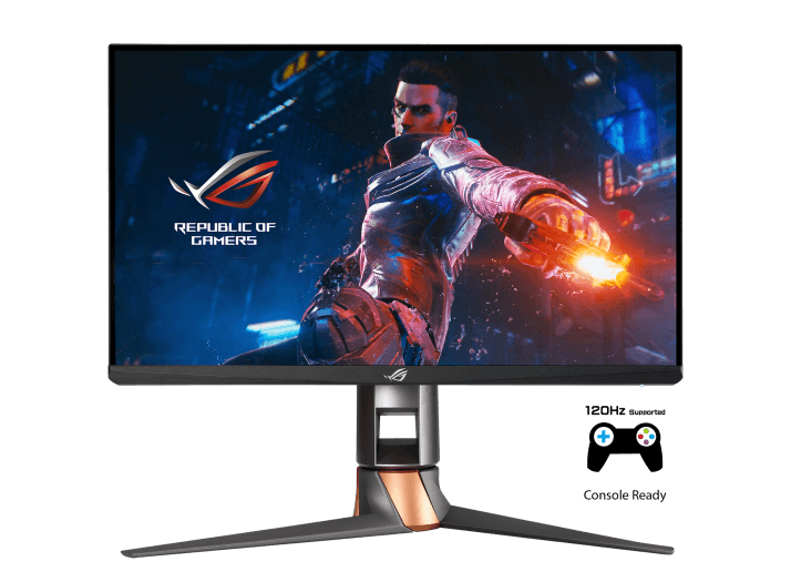 ASUS ROG Swift PG259QN 360Hz eSports G-SYNC 1 Gaming Monitor 24.5" FHD (1920 x 1080), , Fast IPS, 1 ms (GTG) 90LM05Q0-B01370 4718017819466 thumbnail 4