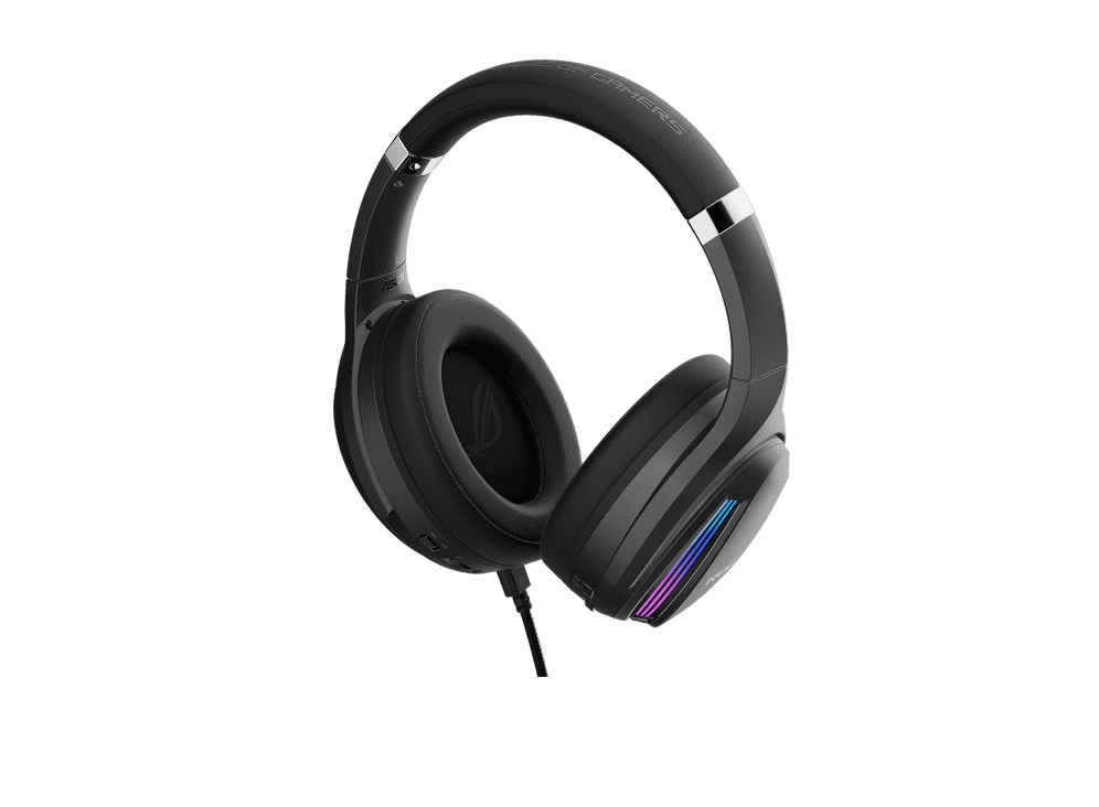 Asus ROG Fusion II 500 Gaming Headset - AI Beamforming Mic, Noise-canceling AI Mic, 7.1 Surround Sound, Hi-Res ESS 9280 Quad DAC, Game Chat, 3.5mm, USB-C thumbnail 3